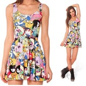 Сукня з героями мультику Adventure time