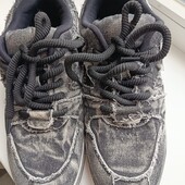 Кроссовки джинсовые