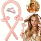 4 в 1,Бігуді м'які стрічка для завивки волосся бигуди для вертикальных локонов, цвет на выбор! атлас