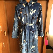 Дуже теплий халат, як шуба, мягусенький, 15-16 p 170-176 cm. M&S. . в ідеалі