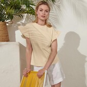 ♕ Шикарна, м'яка якісна блуза ​​від Tchibo (Німеччина), р.: 48-50(40/42 євро)нюанс