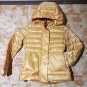 Куртка пуховик від Add для дівчинки 128см, колір Gold!!!