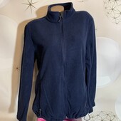 Флисовая кофта на молнии размер ХЛ, состояние хорошее