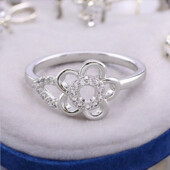 Каблучка 'Xuping' Фіаніт (Родій) 083679