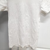 Базовая белая футболка S унисекс