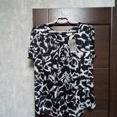 Розпродаж!!!Брендовая новая красивая шелковая блуза р.18-20.