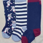 Лот 3 пари. Шкарпетки для хлопчика з біо-бавовни Tchibo(Німеччина) розмір 23-26