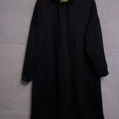 Женское трикотажное спортивное платье с капюшоном отличного качества