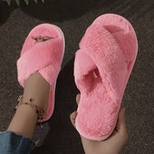 Яскраві м’які плюшеві домашні тапочки 42/43р, дуже зручні