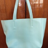 Шопер мятного кольору