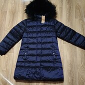 Тепла довга куртка /утеплення+плюш/р.158❤️ Дивимось і інші лоти