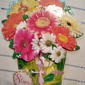 Листівка з 8 Березня