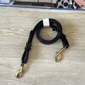 Длинный чёрный ремешок для сумки