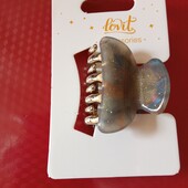 Крабік для волосся перламутровий