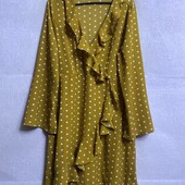 Женское платье в горошек отличного качества
