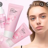 Косметичний подарунковий набір по догляду за обличчям Sakura : 3шт
