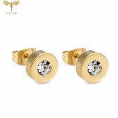 Сережки Stainless Steel нержавіюча сталь 8мм