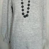 LizDevy Серое платье из акрила