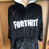 Меховушка, плюшева туника, кофта, худи, S-M, слип, пижама. fortnite. в ідеалі