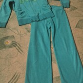 Флисовый спортивный костюм и свитер в подарок.на 12+