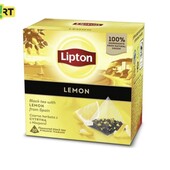 Чай чорний Lipton Lemon пірамідка