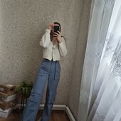 Шикарні, високі штани Палаццо, з кишеньками Сток, нові