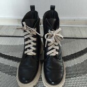 Зимові шкіряні черевики