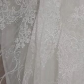 Шикарнейшая тюль грек сетка с 3D вышивкой 6м