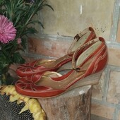 Босоніжки Next, натуральна шкіра, 25.5 см, нюанс