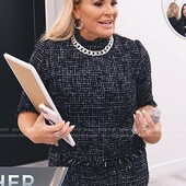 блуза топ твидова zara розмір с