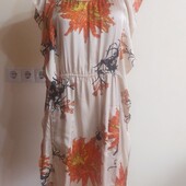 Дуже зручна неординарна сукня In Wear зі штучного шовку, М