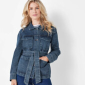 ♕ Стильна жіноча джинсова куртка esmara®, розмір наш 44-46(38 євро)