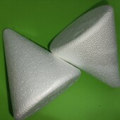 Набір пінопластових фігур для дитячої творчості, створення ялинки 2шт