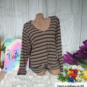 Кофта в рубчик королівського рр