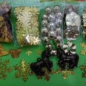 Набір сніжинок і наместин, 900шт