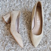 *р.38. Туфлі/туфельки Tamaris нат.замша. Читайте опис