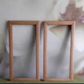 2 шт. Рамки для картин, фото, вишивки. Вільха натуральна.