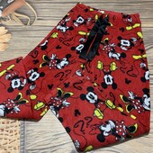 Плюшевые пижамные штаны размер с/м