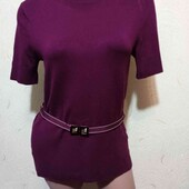 Гарна трикотажна кофтинка під пояс 14 розміру,в грудях 104 см.