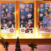 Віконні наклейки Livarno home Weihnachtsfensterbilder Новорічні наклейки на вікна "Дід Мороз"