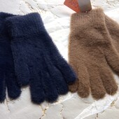 Теплые женские перчатки альпака цвет на выбор