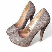 Розкішні блискучі святкові туфлі 38 р.❣️