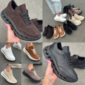 36-41 рр кросівки на фігурній підошві натуральна замша/шкіра чорні, білі, бежеві, капучино, коричнев