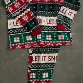 Новорічна бавовняна піжама