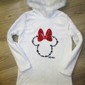 Теплое флисовое худи, толстовка Дисней размер 10-12