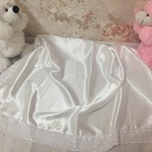 Розпродаж!!! Нові атласні великі крижми з дорогим кружевом