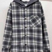 Сорочка дитяча котон клітинка 134-158 кольори