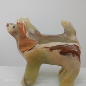 Собака.Пес.Онікс.Статуетка.Фігурка.Камінь.