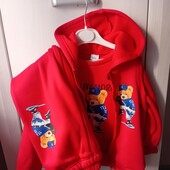 Теплий дитячий спортивний костюм фліс, 4-5 та 5-6 років