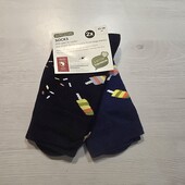 Лідл! Трикотажні високі жіночі шкарпетки 35-38 розмір, в лоті 2 пари! Лот 1